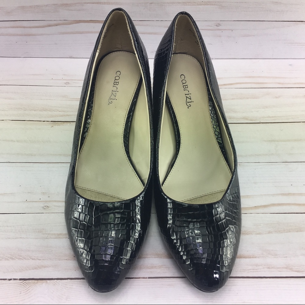❤️Cabrizi Black heels size 9M